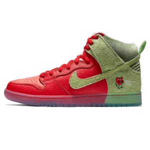 Nike Dunk Trainers, Nike SB Skate Shoes, Nike Dunk High SB 'Strawberry Cough'