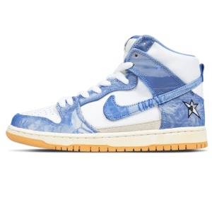 Nike Dunk Trainers, Nike SB Skate Shoes, Nike Dunk High SB x Carpet Company 'Royal Pulse'