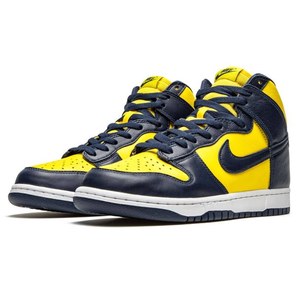 Nike Dunk Trainers, Nike Dunk High SP 'Michigan' 2020