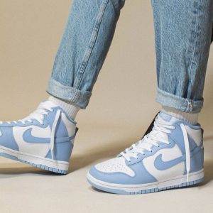 Nike Dunk Trainers, Nike Dunk High Wmns 'Aluminum'