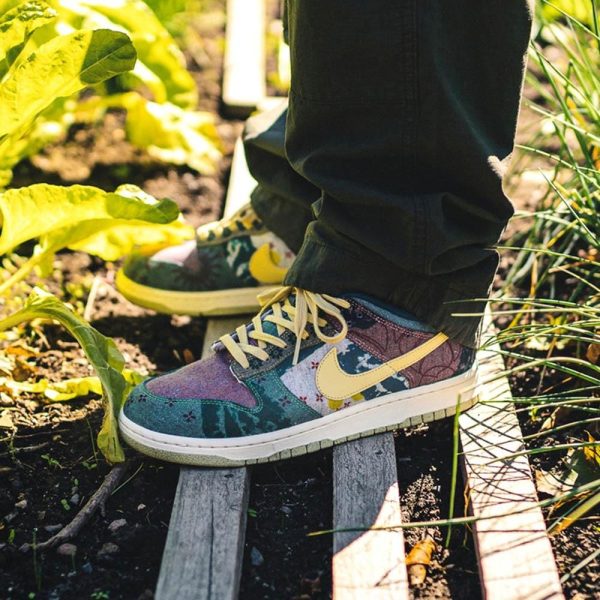 Nike Dunk Trainers, Nike Dunk Low 'Community Garden'