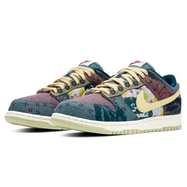 Nike Dunk Trainers, Nike Dunk Low 'Community Garden'