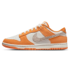 Nike Dunk Trainers, Nike Dunk Low 'Dunk Low 'Safari Swoosh - Kumquat'