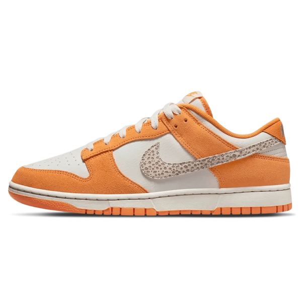 Nike Dunk Trainers, Nike Dunk Low 'Dunk Low 'Safari Swoosh - Kumquat'