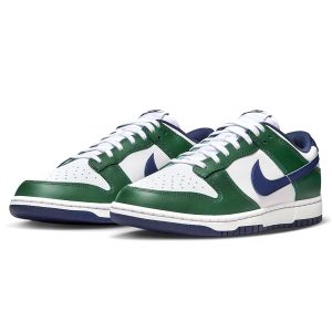 Nike Dunk Trainers, Nike Dunk Low 'Fir Midnight Navy'