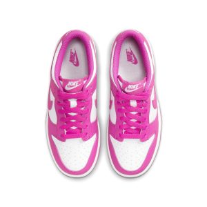 Nike Dunk Trainers, Nike Dunk Low GS 'Active Fuchsia'