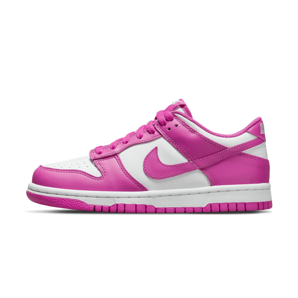 Nike Dunk Trainers, Nike Dunk Low GS 'Active Fuchsia'