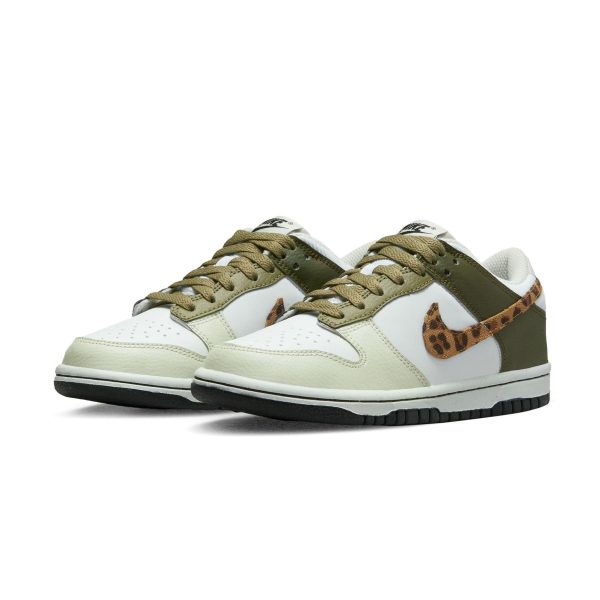 Nike Dunk Trainers, Nike Dunk Low GS 'Leopard'