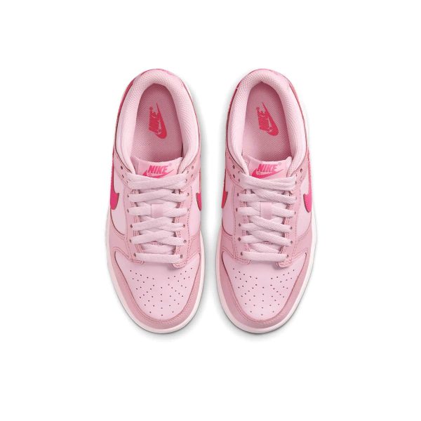 Nike Dunk Trainers, Nike Dunk Low GS 'Triple Pink'