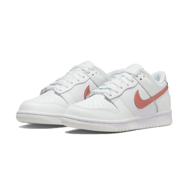 Nike Dunk Trainers, Nike Dunk Low GS 'White Metallic Red Bronze'