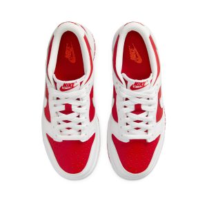 Nike Dunk Trainers, Nike Dunk Low GS 'White University Red'