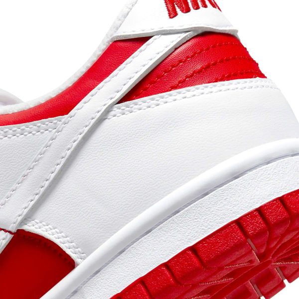 Nike Dunk Trainers, Nike Dunk Low GS 'White University Red'