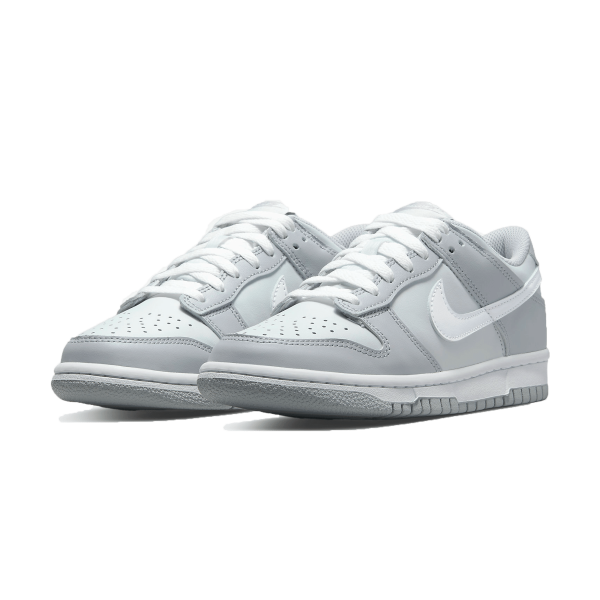 Nike Dunk Trainers, Nike Dunk Low GS 'Wolf Grey'