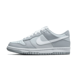 Nike Dunk Trainers, Nike Dunk Low GS 'Wolf Grey'