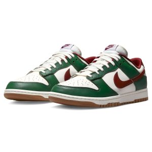 Nike Dunk Trainers, Nike Dunk Low 'Gorge Green Team Red'