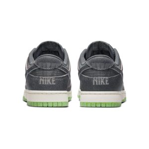 Nike Dunk Trainers, Nike Dunk Low 'Iron Grey Scream Green'