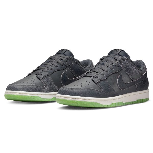 Nike Dunk Trainers, Nike Dunk Low 'Iron Grey Scream Green'