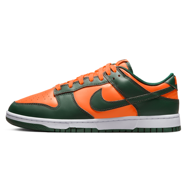 Nike Dunk Trainers, Nike Dunk Low 'Miami Hurricanes'