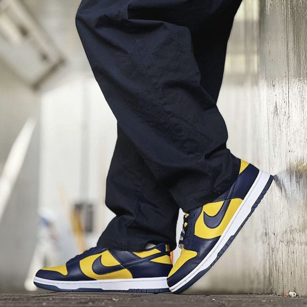 Nike Dunk Trainers, Nike Dunk Low 'Michigan' 2021