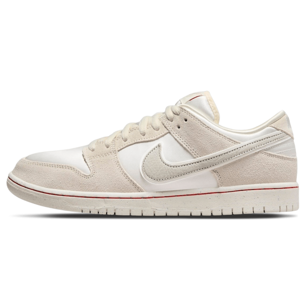 Nike Dunk Trainers, Nike SB Skate Shoes, Nike Dunk Low Premium SB 'City Of Love Collection - Light Bone'