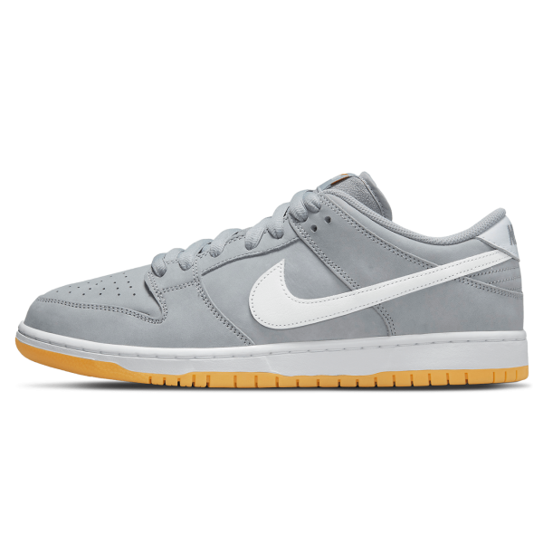 Nike Dunk Trainers, Nike SB Skate Shoes, Nike Dunk Low Pro ISO SB 'Wolf Grey Gum'