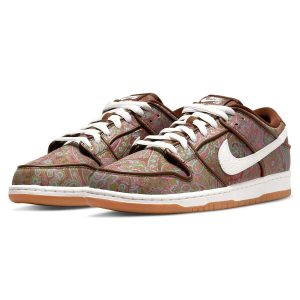 Nike Dunk Trainers, Nike SB Skate Shoes, Nike Dunk Low Pro Premium SB 'Paisley'