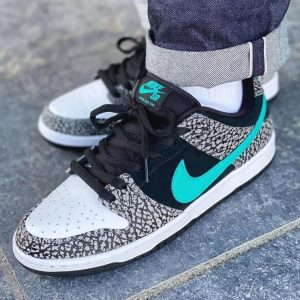 Nike Dunk Trainers, Nike SB Skate Shoes, Nike Dunk Low Pro SB 'Atmos Elephant'