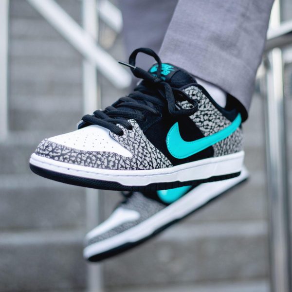 Nike Dunk Trainers, Nike SB Skate Shoes, Nike Dunk Low Pro SB 'Atmos Elephant'