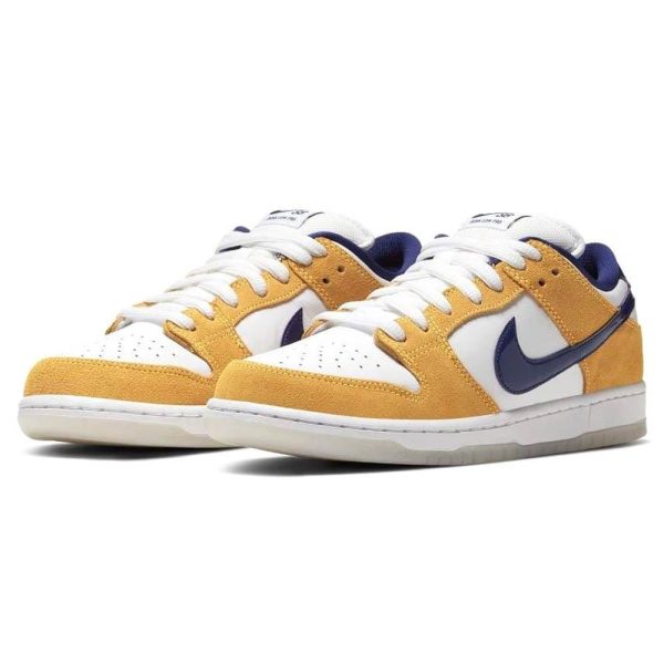 Nike Dunk Trainers, Nike SB Skate Shoes, Nike Dunk Low Pro SB 'Laser Orange'