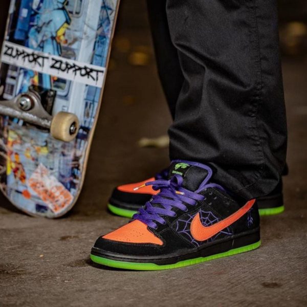 Nike Dunk Trainers, Nike SB Skate Shoes, Nike Dunk Low SB 'Night of Mischief'