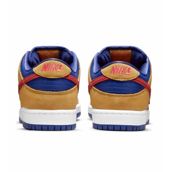 Nike Dunk Trainers, Nike SB Skate Shoes, Nike Dunk Low SB 'Wheat Dark Purple'