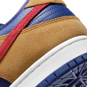 Nike Dunk Trainers, Nike SB Skate Shoes, Nike Dunk Low SB 'Wheat Dark Purple'