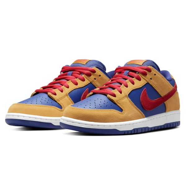 Nike Dunk Trainers, Nike SB Skate Shoes, Nike Dunk Low SB 'Wheat Dark Purple'