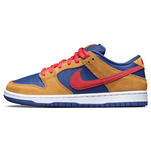 Nike Dunk Trainers, Nike SB Skate Shoes, Nike Dunk Low SB 'Wheat Dark Purple'