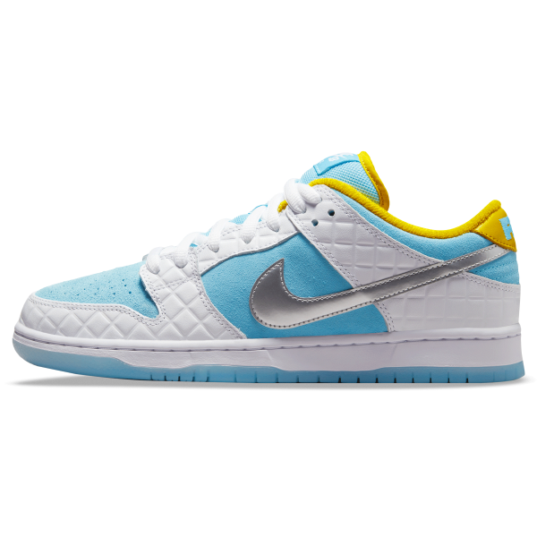 Nike Dunk Trainers, Nike SB Skate Shoes, Nike Dunk Low SB x FTC  'Lagoon Pulse