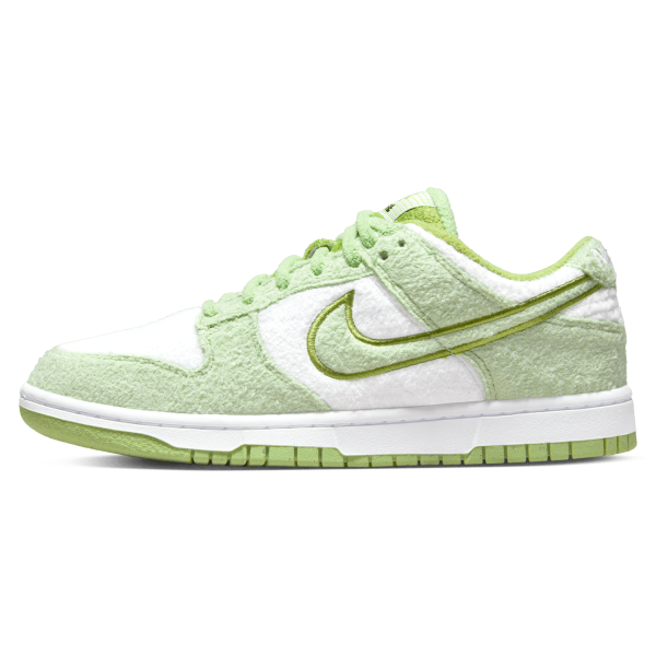 Nike Dunk Trainers, Nike Dunk Low SE Wmns 'Fleece - Honeydew'