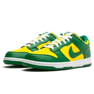 Nike Dunk Trainers, Nike Dunk Low SP 'Brazil' 2020