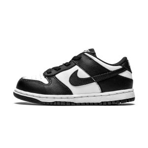 Nike Dunk Trainers, Nike Dunk Low TD (Toddler) 'Black White'