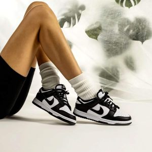 Nike Dunk Trainers, Nike Dunk Low Wmns 'Black White'