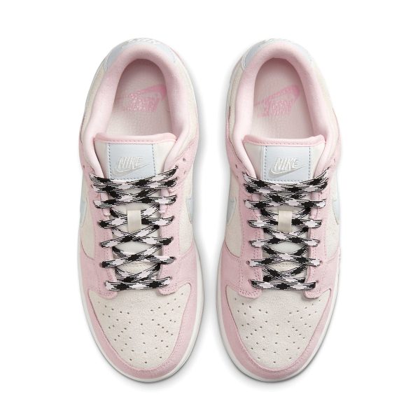 Nike Dunk Trainers, Nike Dunk Low Wmns LX 'Pink Foam'