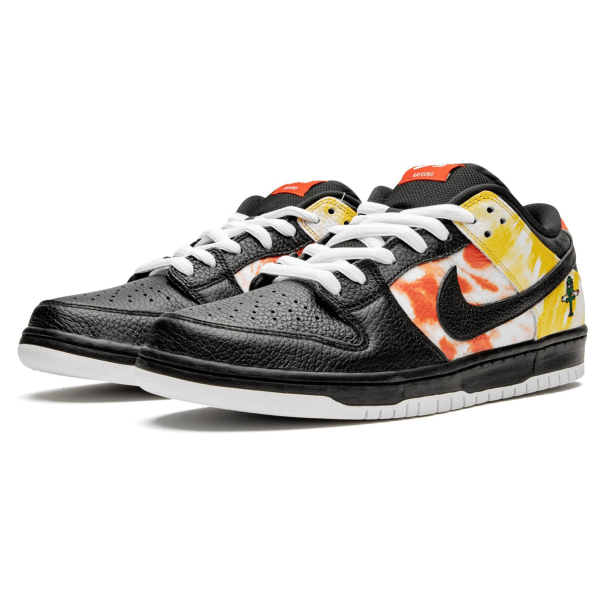 Nike SB Skate Shoes, Nike Dunk SB Low 'Tie-Dye Raygun - Black'