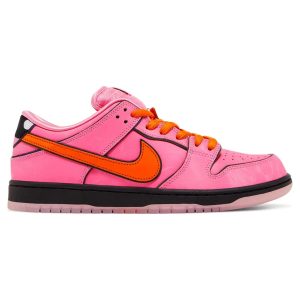 Nike Dunk Trainers, Nike SB Skate Shoes, Nike Dunk SB Low x The Powerpuff Girls 'Blossom'