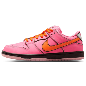 Nike Dunk Trainers, Nike SB Skate Shoes, Nike Dunk SB Low x The Powerpuff Girls 'Blossom'