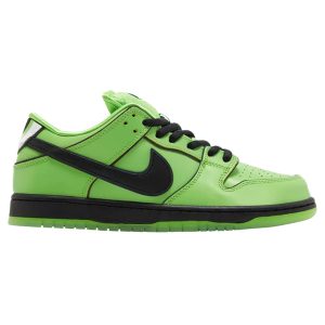 Nike Dunk Trainers, Nike SB Skate Shoes, Nike Dunk SB Low x The Powerpuff Girls 'Buttercup'