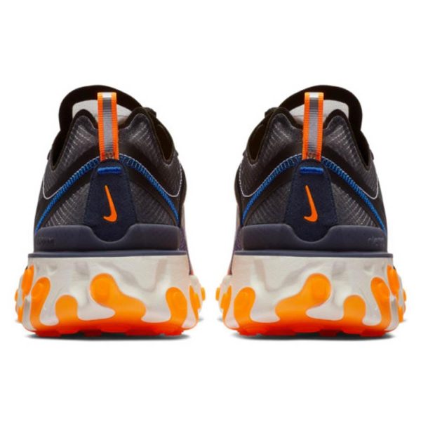 Nike React Element 87 Trainers, Nike React Element 87 Blue Orange