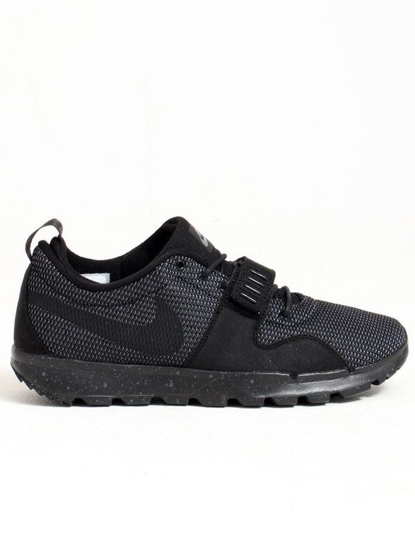 Nike SB Skate Shoes, Nike SB Trainerendor Black-Black-Dark Grey