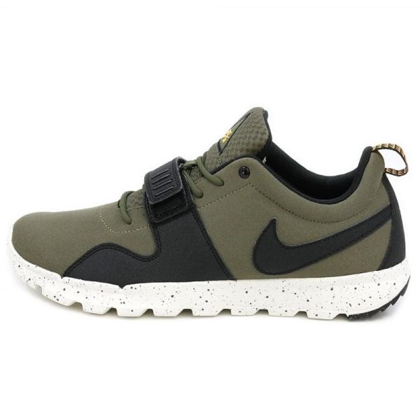 Nike SB Skate Shoes, Nike SB Trainerendor Medium Olive - Black - Orange