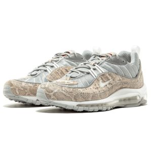 Nike Air Max, Nike x Supreme Air Max 98 'Cream-Reflect Silver'