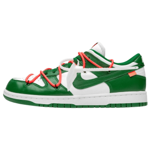 Nike Dunk Trainers, Off White Shoes & Trainers, OFF-WHITE x Nike Dunk Low 'Pine Green'