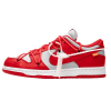 Nike Dunk Trainers, Off White Shoes & Trainers, OFF-WHITE x Nike Dunk Low 'University Red'